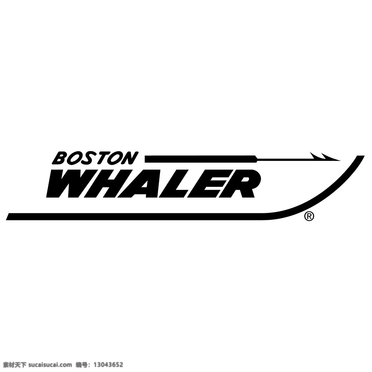 免费 波士顿 捕鲸船 标志 标识 白色