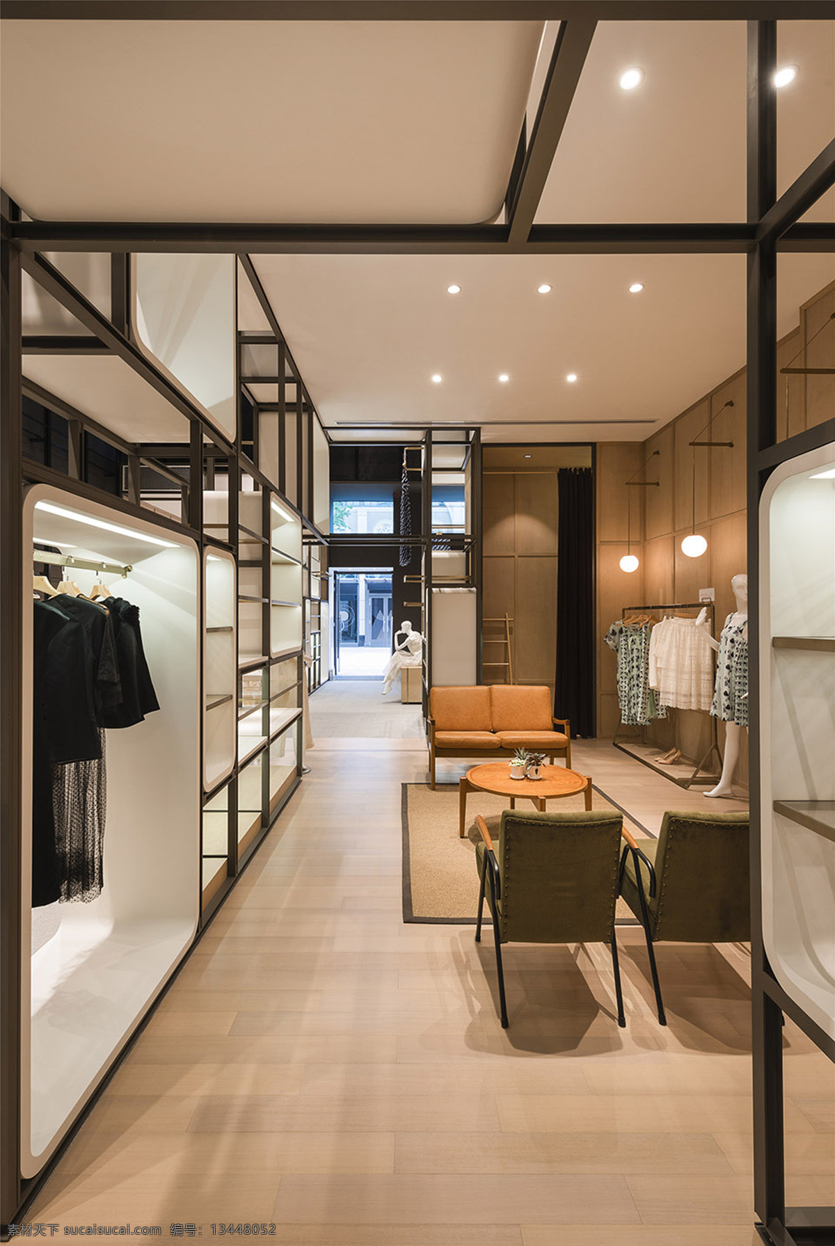 服装商店 专卖店 卖衣服 商场 商业中心 购物中心 印象城 古墩路印象城 卖场 综合体 商场内景 逛街 购物 建筑园林 室内摄影