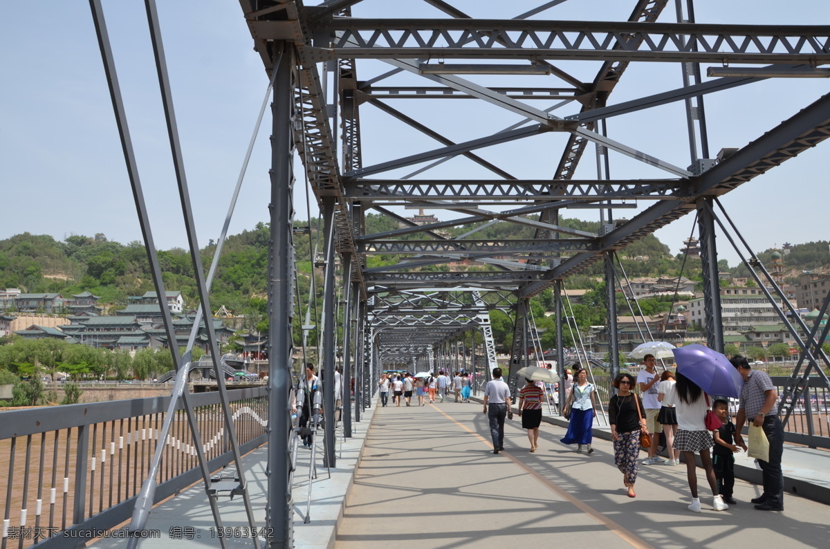 蘭州 蘭州風(fēng)光 蘭州旅游 中山橋 黃河鐵橋 黃河 橋 鐵橋 旅游攝影 國內(nèi)旅游