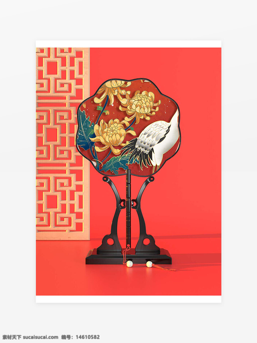 國潮設(shè)計 手繪圖案 扇子樣機 創(chuàng)意設(shè)計 傳統(tǒng)文化 中國風(fēng)元素 花鳥圖案 復(fù)古風(fēng)格 藝術(shù)裝飾 樣機效果圖 古典美學(xué) 精致工藝 紅色背景 傳統(tǒng)藝術(shù)