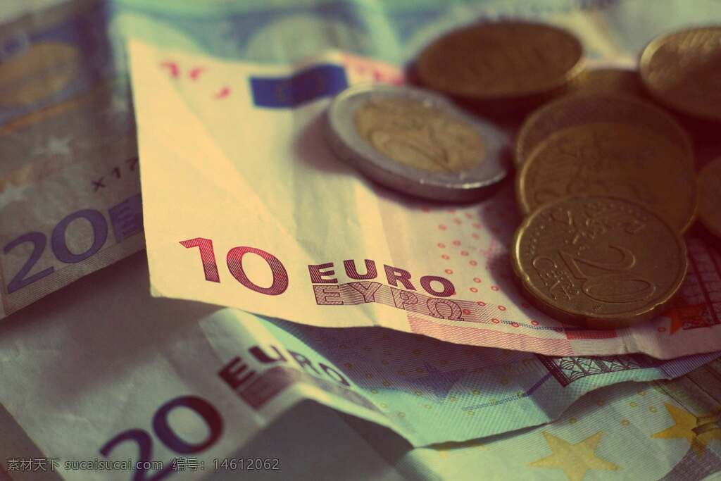 歐元 貨幣 金融 紙幣 硬幣 銀行 支付 現金 經濟 交易 理財 儲蓄 資產