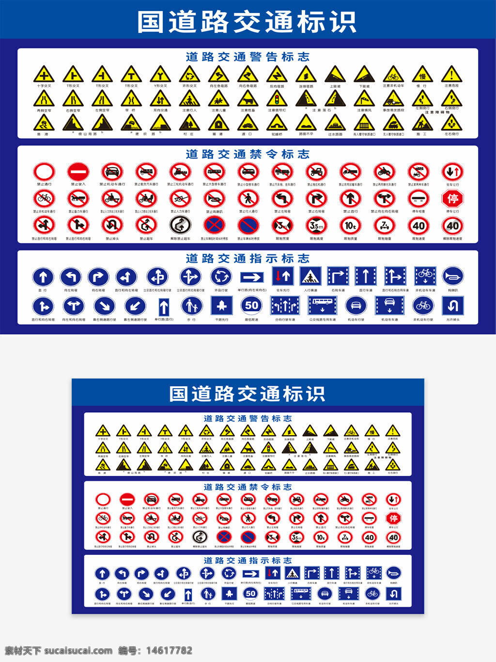 交通標志 道路標識 警告標志 禁令標志 指示標志 交通規(guī)則 駕駛安全 公路標識 交通圖示 速度限制 方向指示 禁止停車 藍色背景