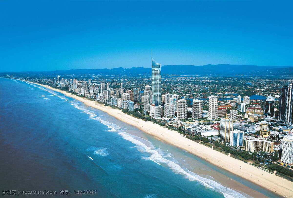 黄金海岸 海岸 澳大利亚 大海 海景 城市 建筑 风景 蓝色 海面 海边 高清 高清壁纸 美景 建筑园林 建筑摄影