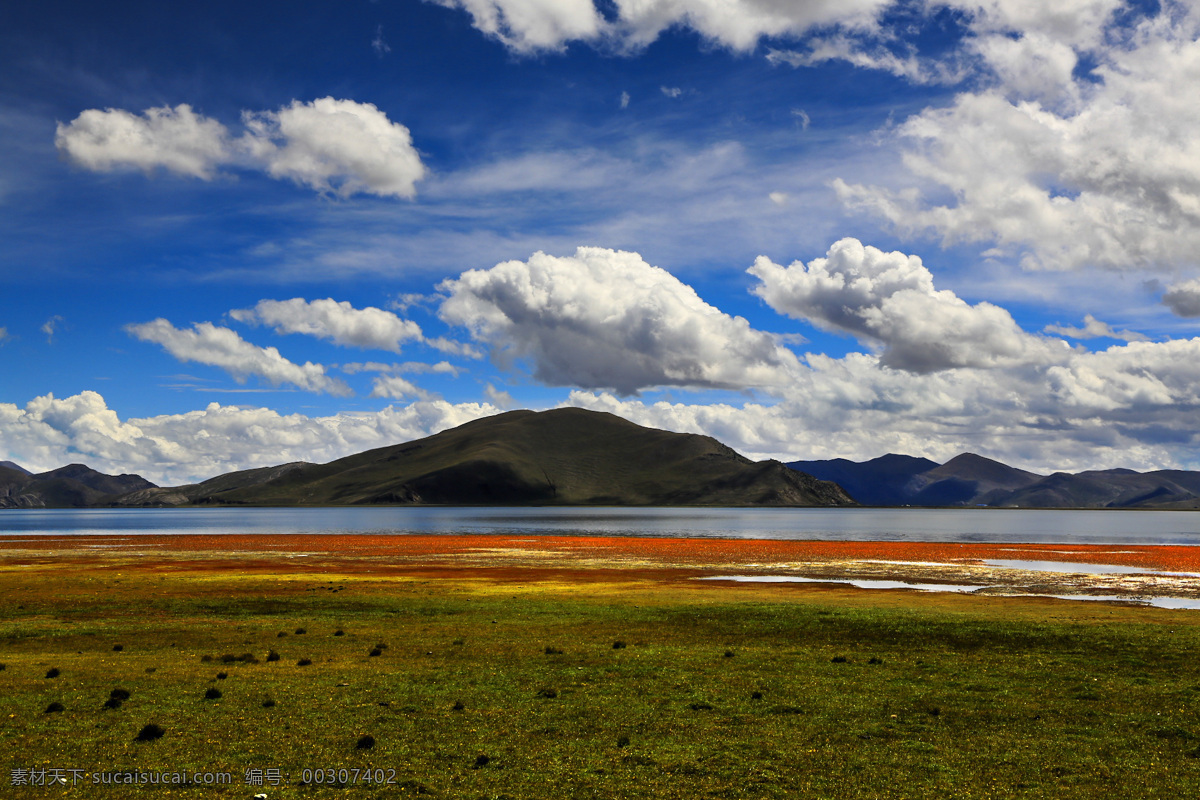 西藏 羊 卓雍 措 风景