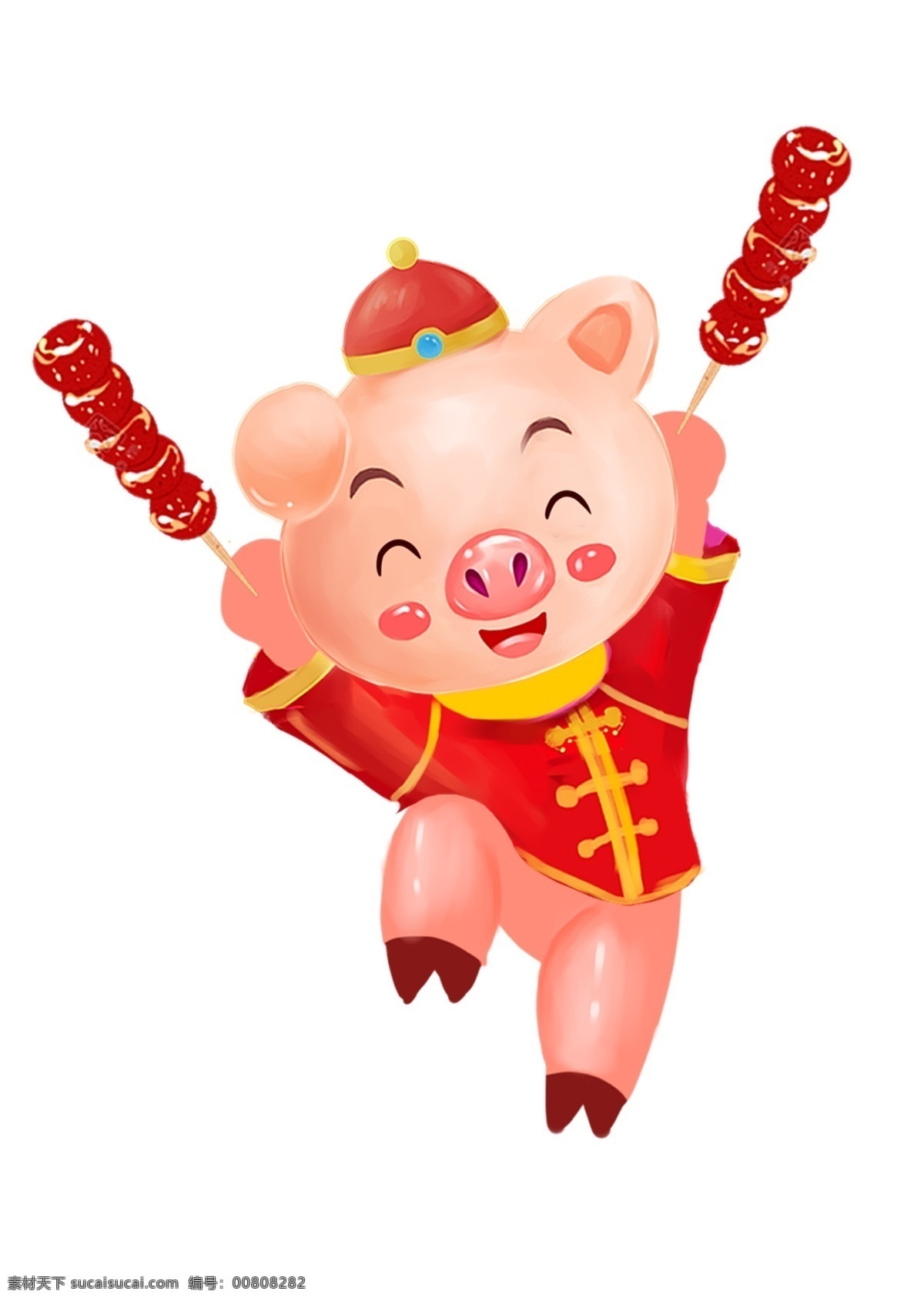 卡通 灯笼 春节 新年 小 猪 卡通手绘 水彩 舞 狮子 鞭炮 灯笼绣球 小清新 节日 创意 蓝色 手捧对联 唯美
