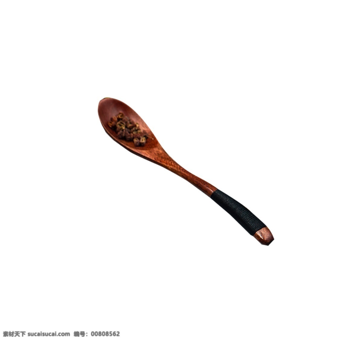 棕色的勺子 勺子 木勺 棕色