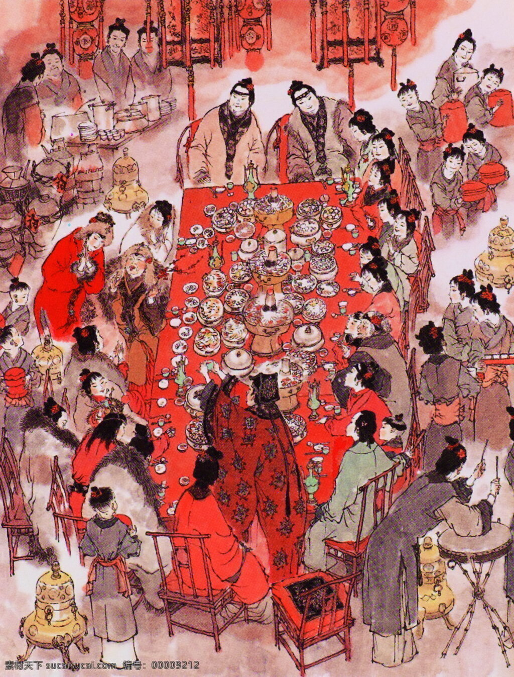 书画作品 　 戴 敦 邦 套 文化艺术 美术绘画 摄影图库 300