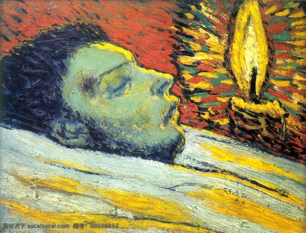 casagemas2 西班牙 画家 巴勃罗 毕加索 抽象 油画 人物 人体 装饰画 de mort la 1901 装饰素材