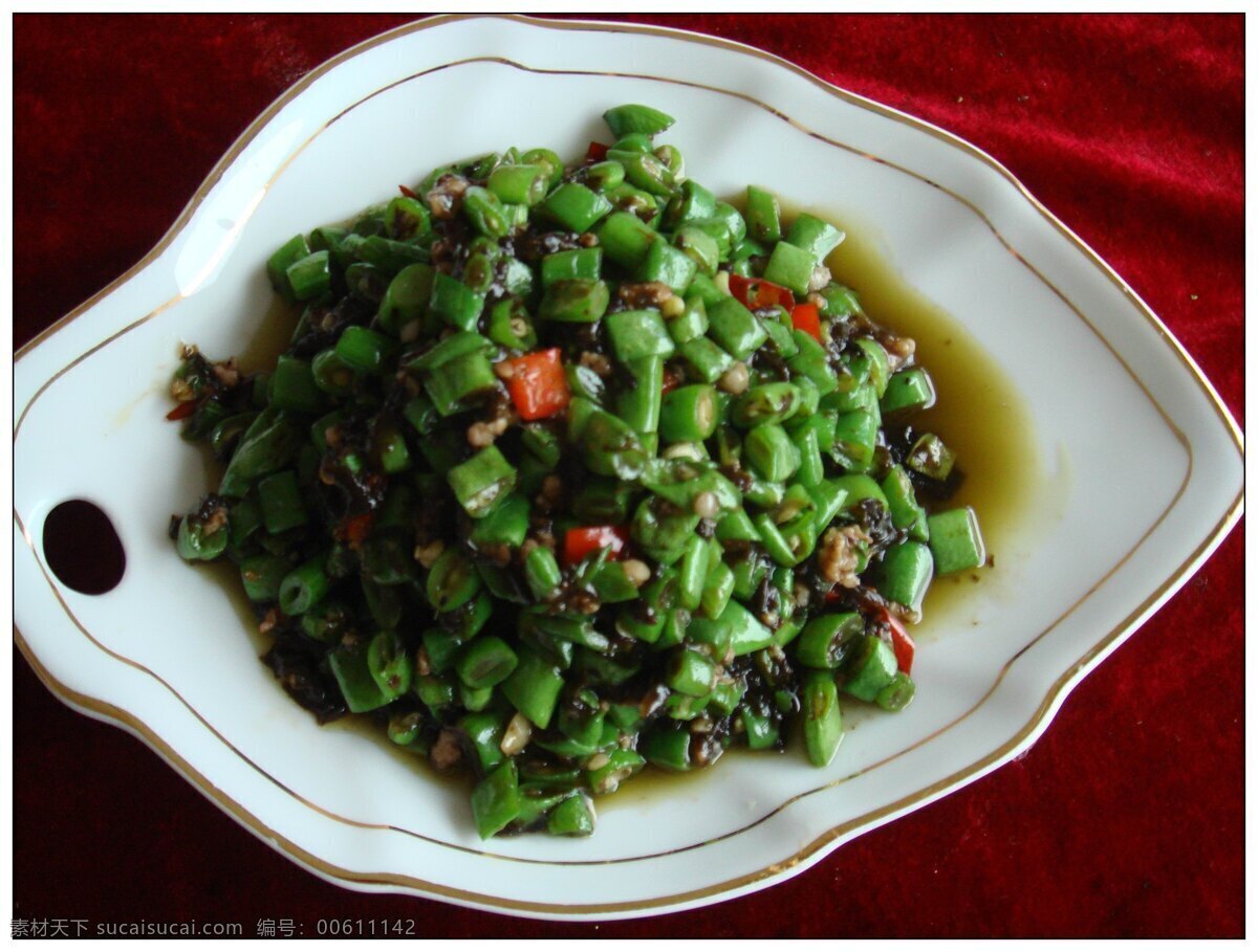 榄 菜 肉 碎 四季豆 煲 香 榄菜肉碎四季 美食摄影 传统菜 家常菜 传统美食 餐饮美食