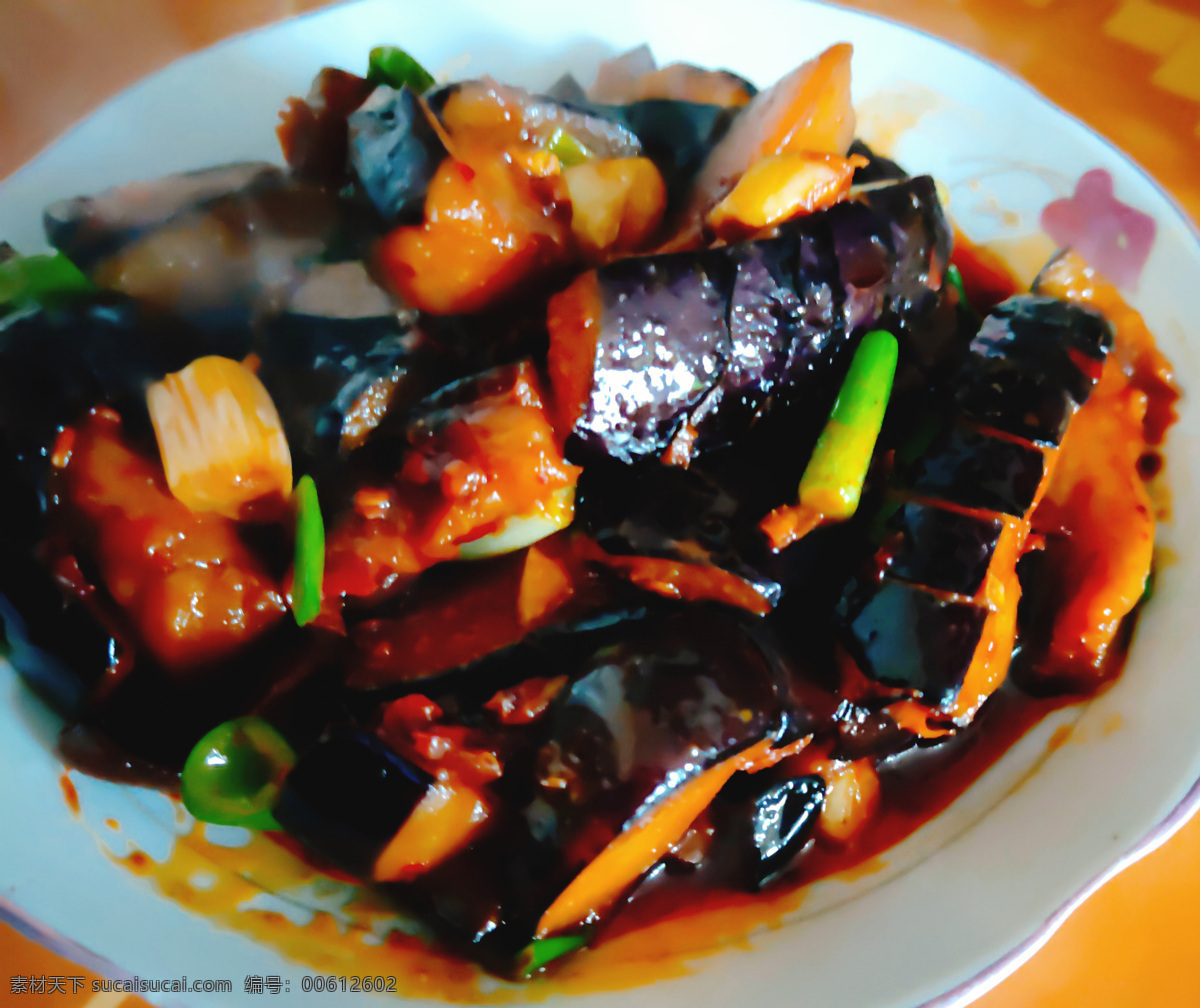 红烧茄子 茄子 食品 蔬菜 新鲜 健康 美食 自制 传统美味 餐饮美食 传统美食