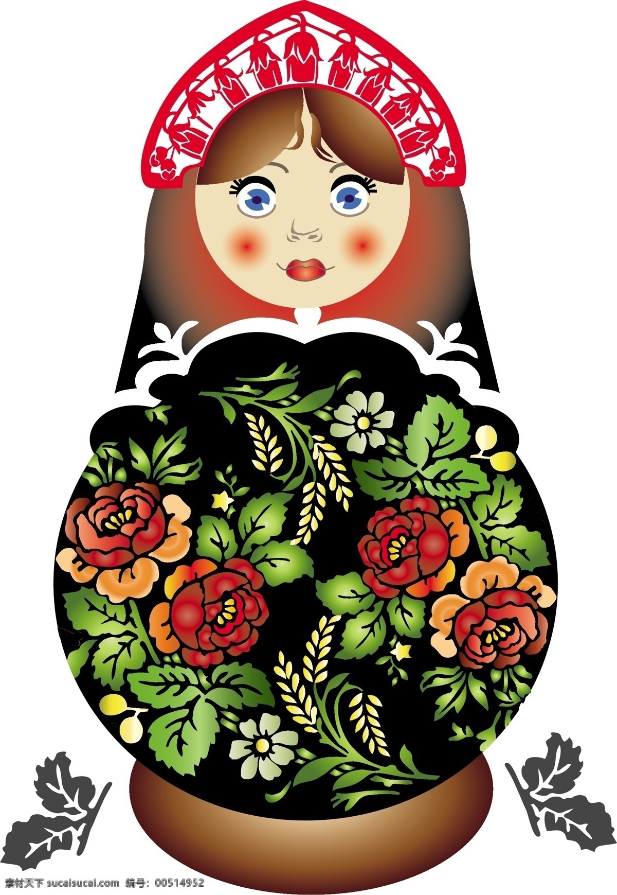 绚丽 民间 工艺品 图案 花朵 花纹 画 画面 矢量素材 纹样 鲜花 小女孩 民间工艺品 矢量图 其他矢量图