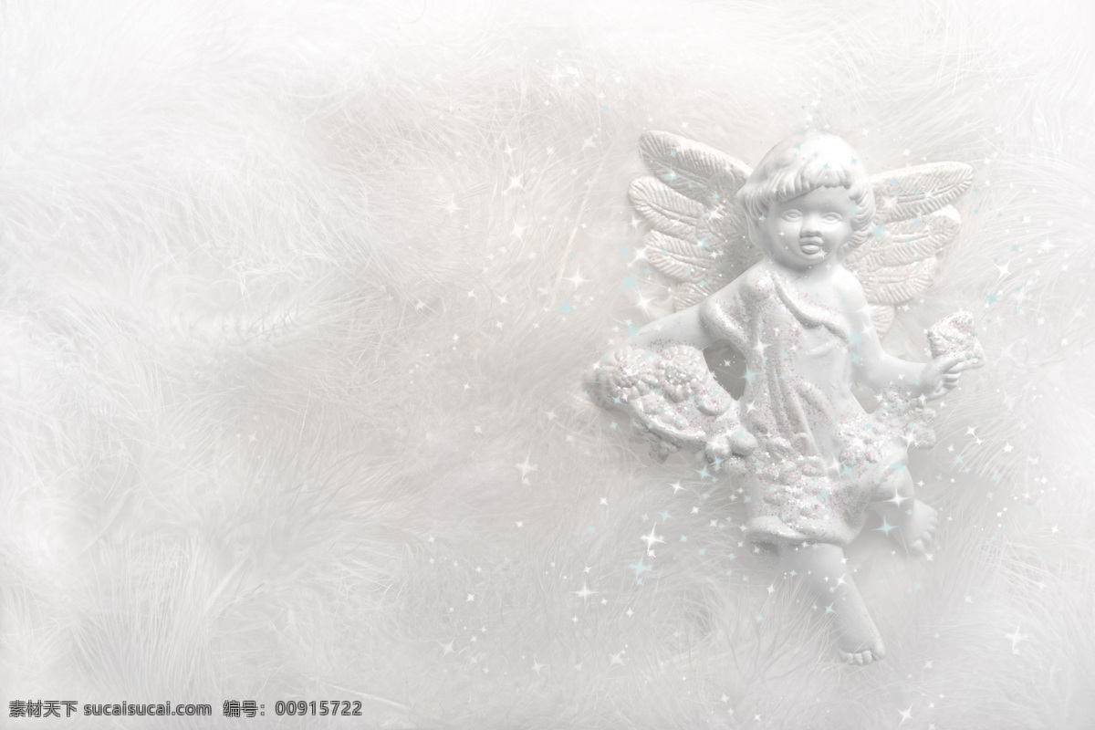 背景 可爱白色雪花 圣诞 可爱白色 天使 晶莹雪花 下雪天 背景底纹 底纹边框