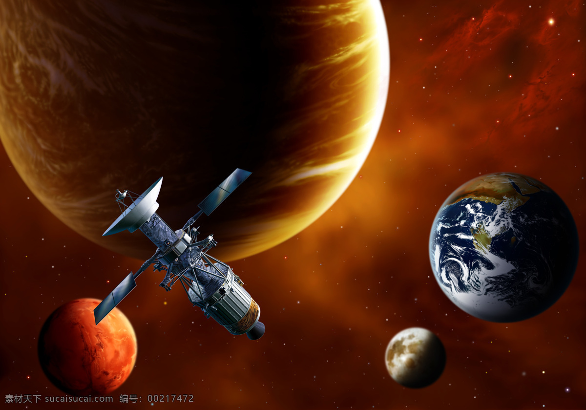 太空 科学研究 现代科技 星辰 星球 星系 星云 宇宙 陨石 太空世界 矢量图