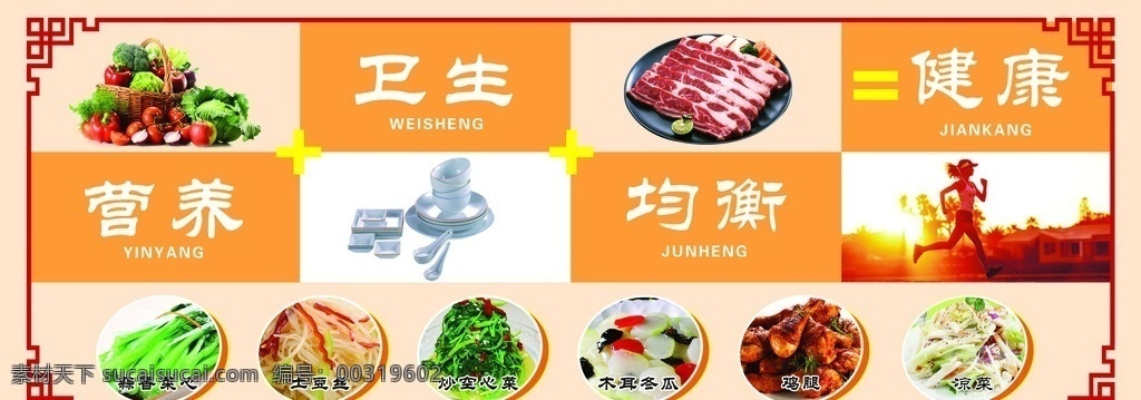 饮食文化 健康饮食 餐饮文化 节约粮食 边框 蔬菜水果 创意蔬菜 运动女生 热菜 凉菜 菜谱 鸡腿