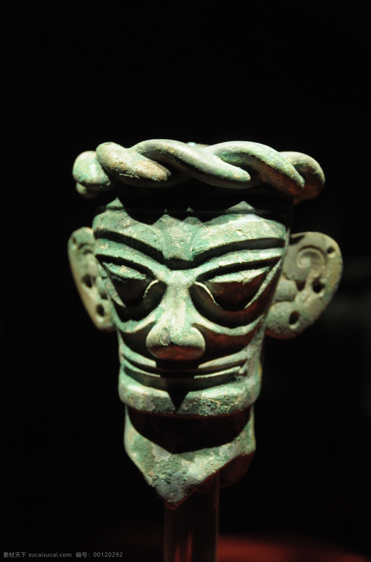 三星堆 头像 农夫 巴蜀 成都 四川 青铜器 面具 传统文化 文化艺术