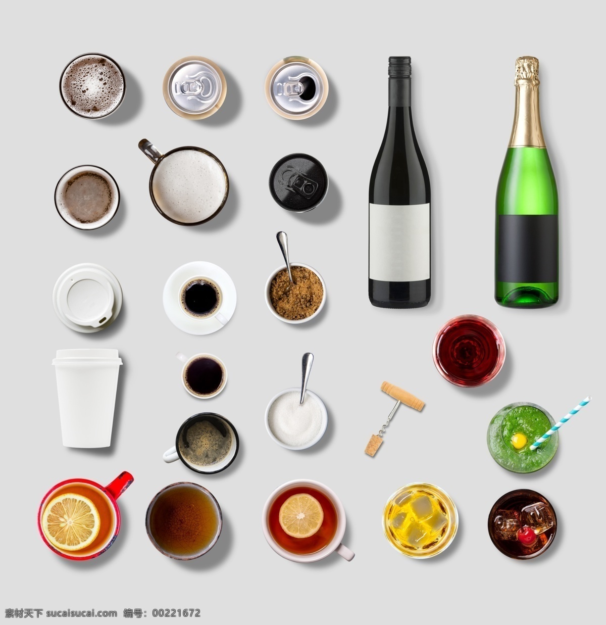 手绘 缤纷 红酒 饮品 源文件 白葡萄酒 红酒瓶子 咖啡 柠檬 陶瓷杯子 装饰图案