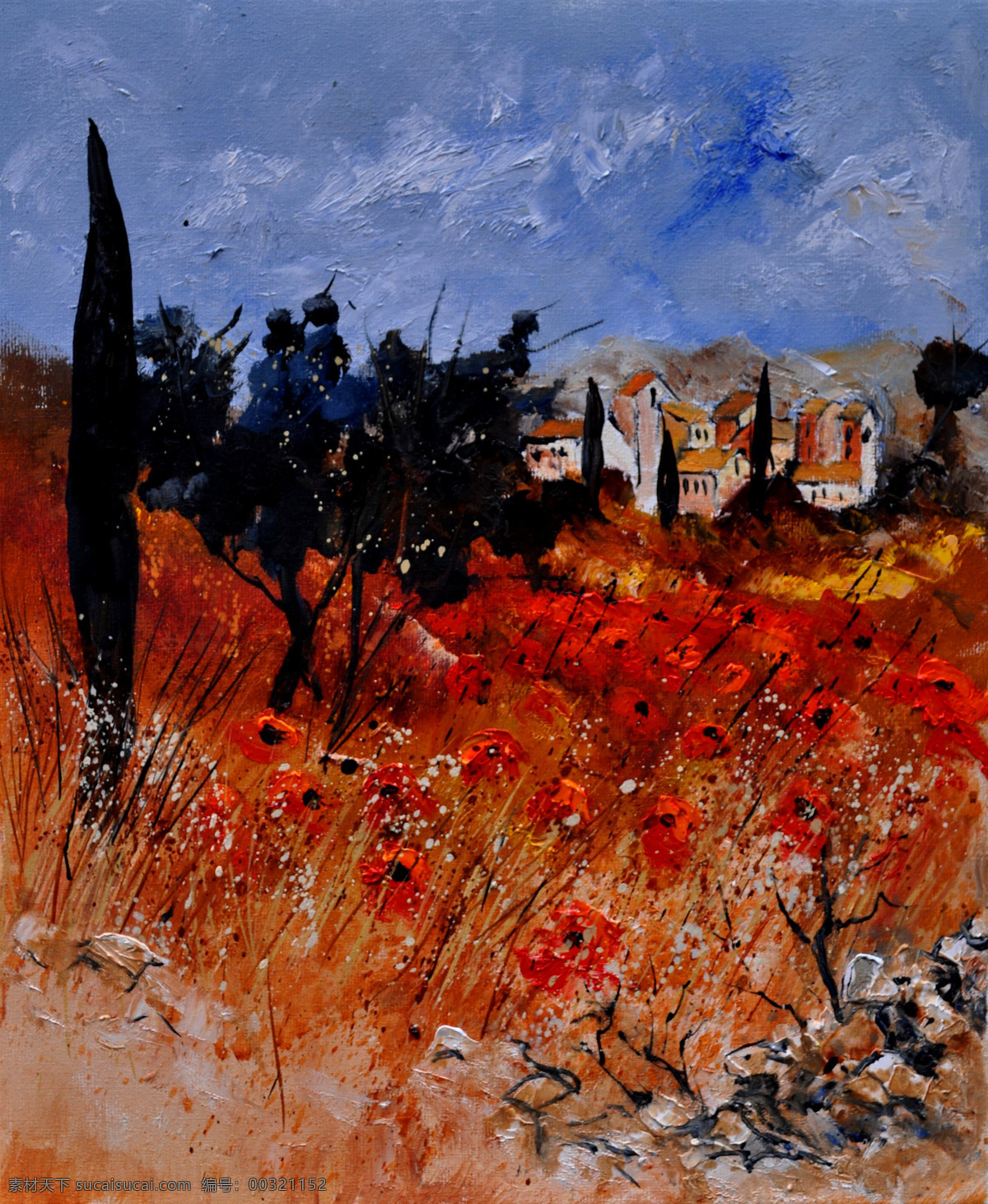 村庄 风景 风景画 挂画 绘画 绘画书法 景色 欧美油画 油画 山村 小景 设计素材 模板下载 山村小景 油画风景 艺术 油画艺术 秋天 秋景 山峦 西方油画 油画作品 文化艺术 装饰素材 山水风景画