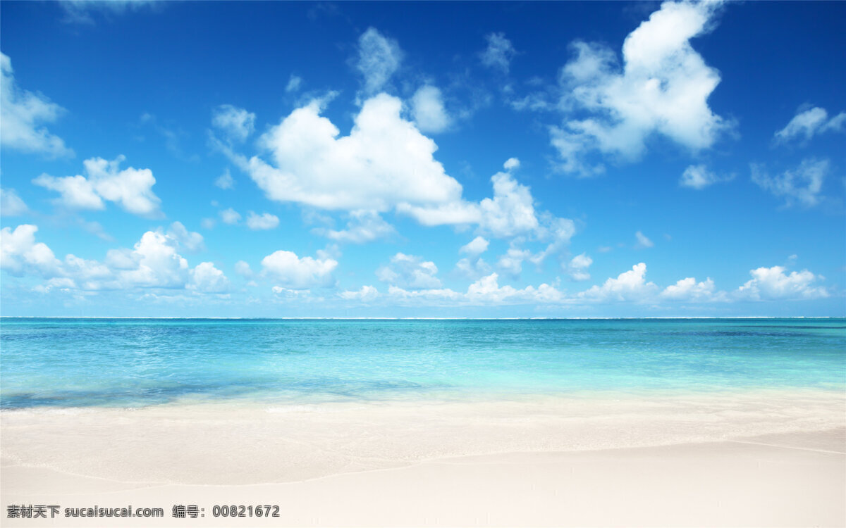 蓝天 白云 唯美 海浪 蓝天白云 清新 风景壁纸 电脑壁纸 山水 风景 自然景观 自然风景