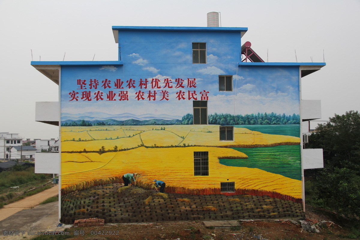 逐鹿墙绘图片 墙体彩绘 美丽乡村手绘 艺术乡村 乡村文化 农耕文化 文化艺术 绘画书法