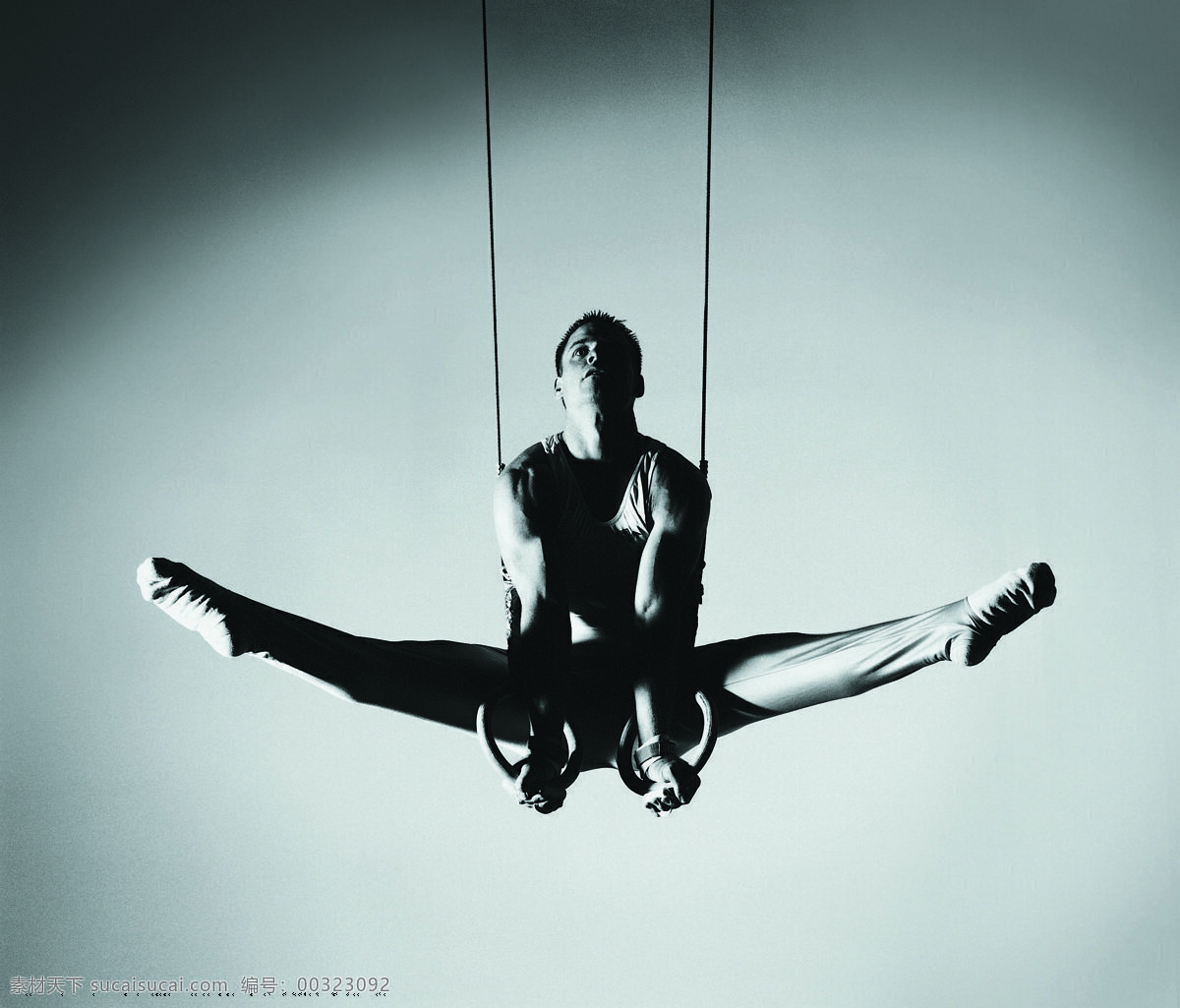 吊环 体操 文化艺术 体育运动 摄影图库