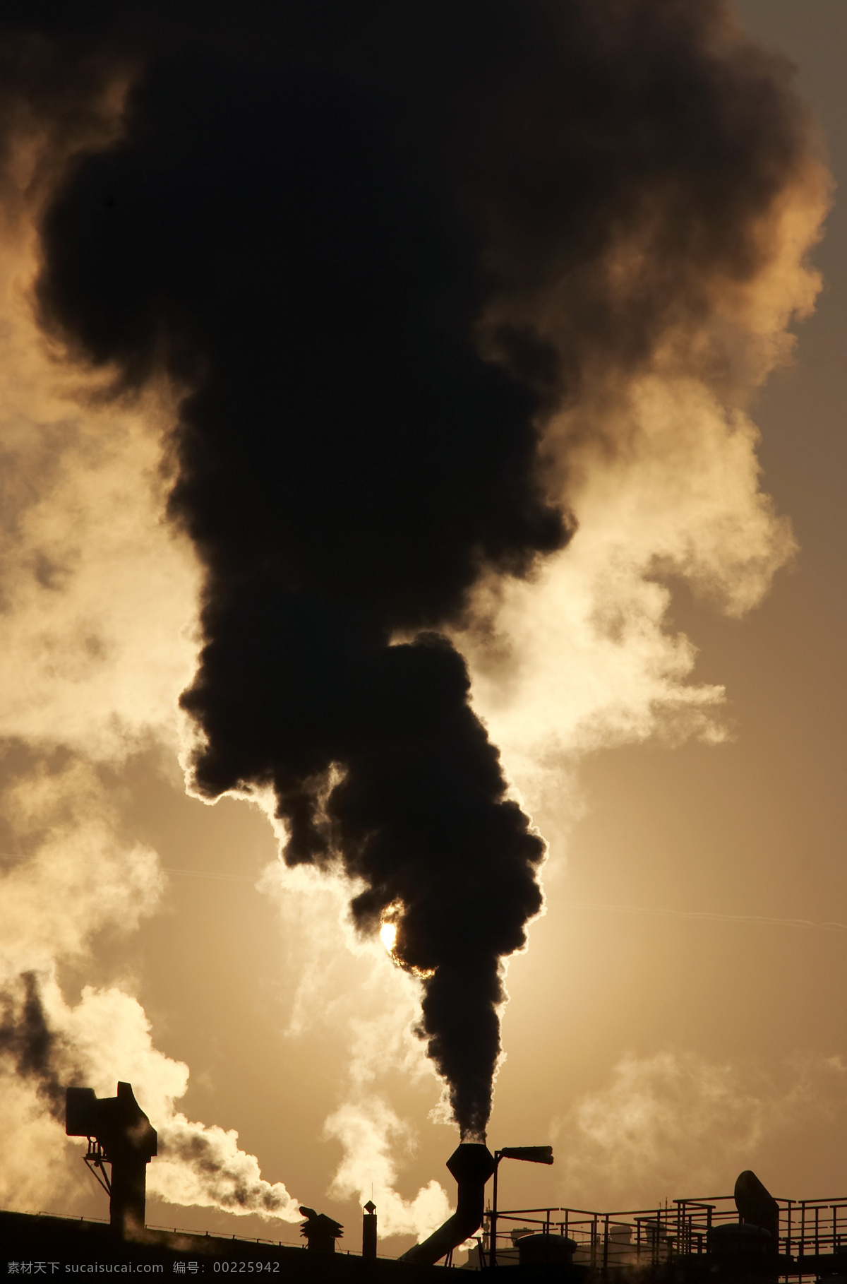 烟雾 排放 工厂 灰尘 烟雾摄影 车间 污染 环境保护 广告素材 浓烟 其他类别 生活百科 黑色