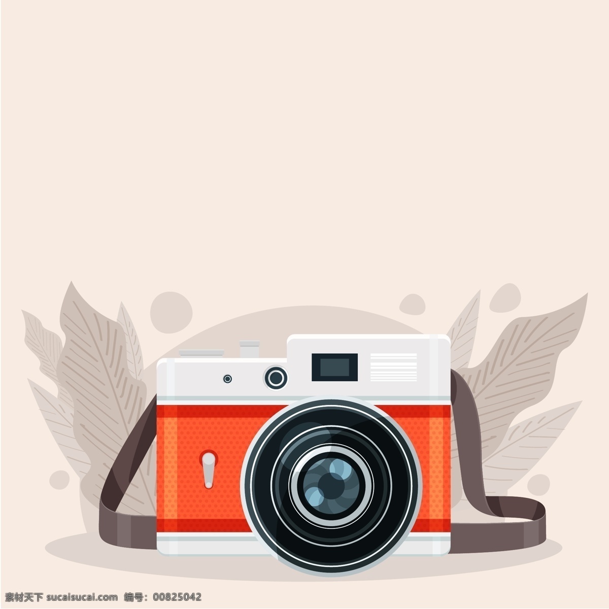 卡通照相机 拍立得 数码相机 可爱 手绘 图标 ai矢量图 高清图片 拍照 复古相机