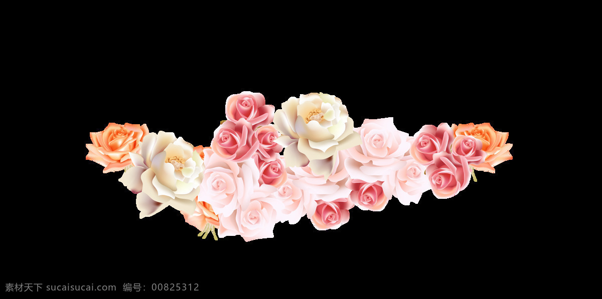 各色 玫瑰花 装饰 情人节 黄色 彩色 粉色 白色
