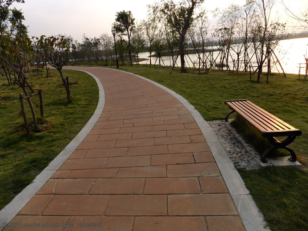 赣州 中央 生态 公园 风景 城市 道路 景色 赣州风景 旅游摄影 国内旅游