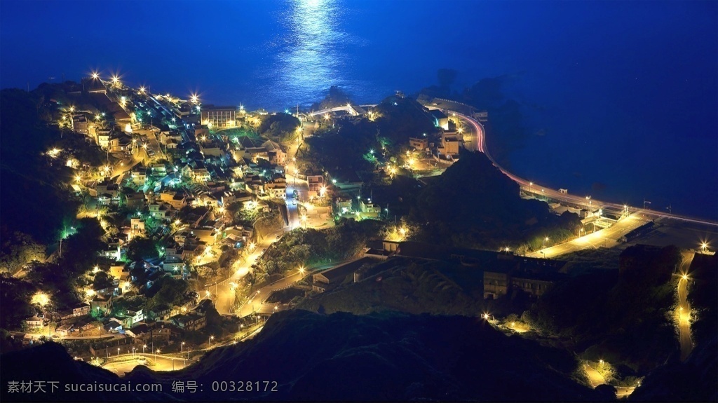 夜晚 小岛 景观 贴图 源文件 自然景观 山水风景 壁纸 场地 hdr 环境 3d贴图 光照贴图 灯光贴图 自然百态 青色 天蓝色