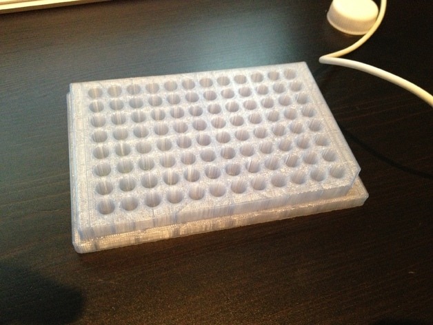 96微孔板 解放军 科学 实验 实验室 3d打印模型 建筑结构模型 生物学 microwellplate