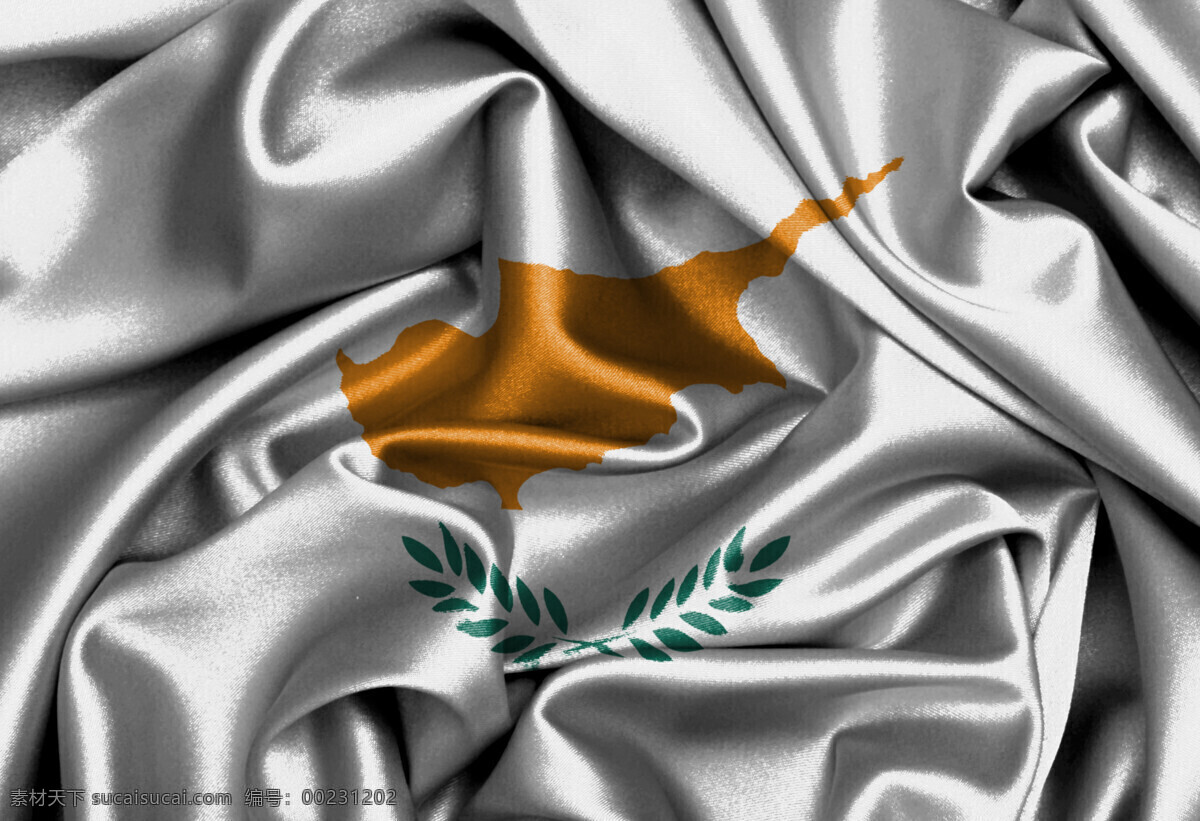 塞浦路斯 怪物 塞浦路斯国旗 绸缎 国旗 旗帜 丝绸 塞浦路斯标志 其他类别 生活百科