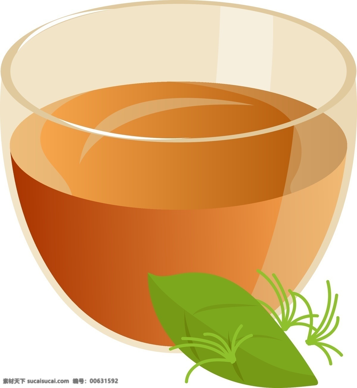 绿色 茶叶 茶水 插图 一片茶叶 绿色茶叶 绿色茶叶插图 香浓茶水 玻璃茶杯 一杯茶