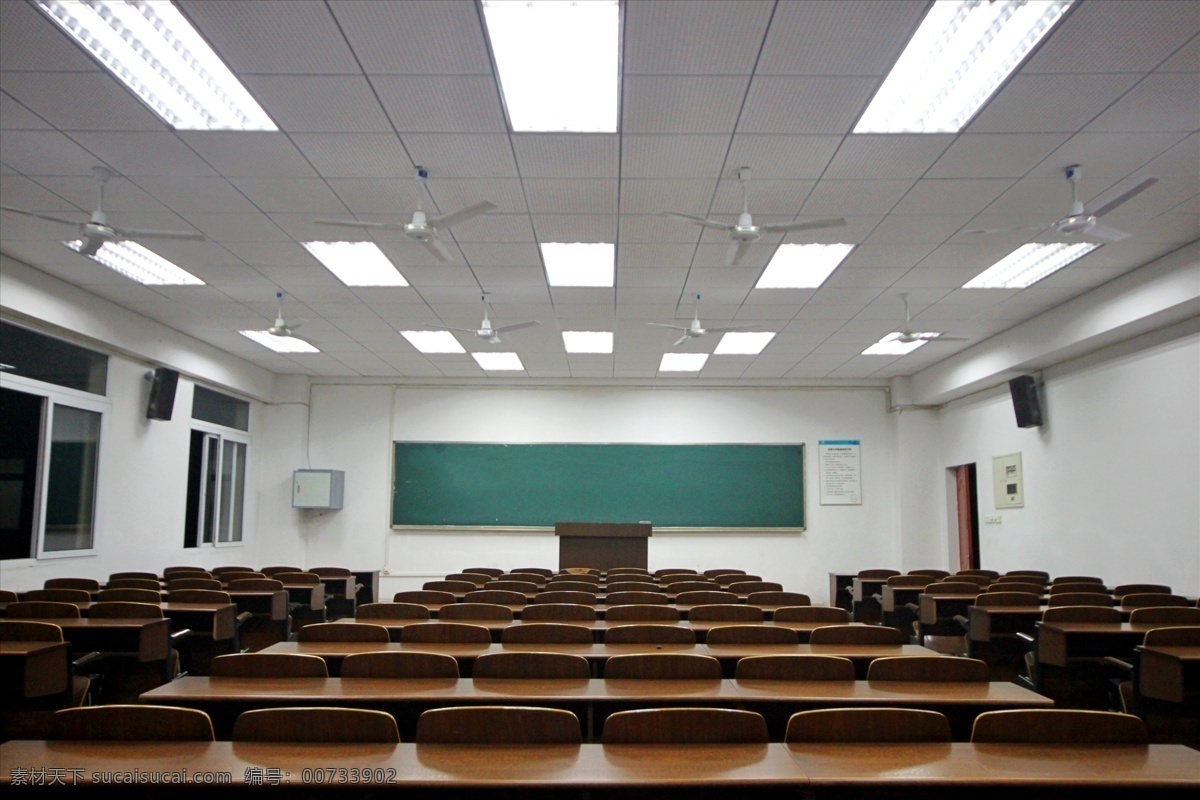 教室 学校教学室 黑板 演讲厅 班级教室 大型背景图 建筑园林 室内摄影