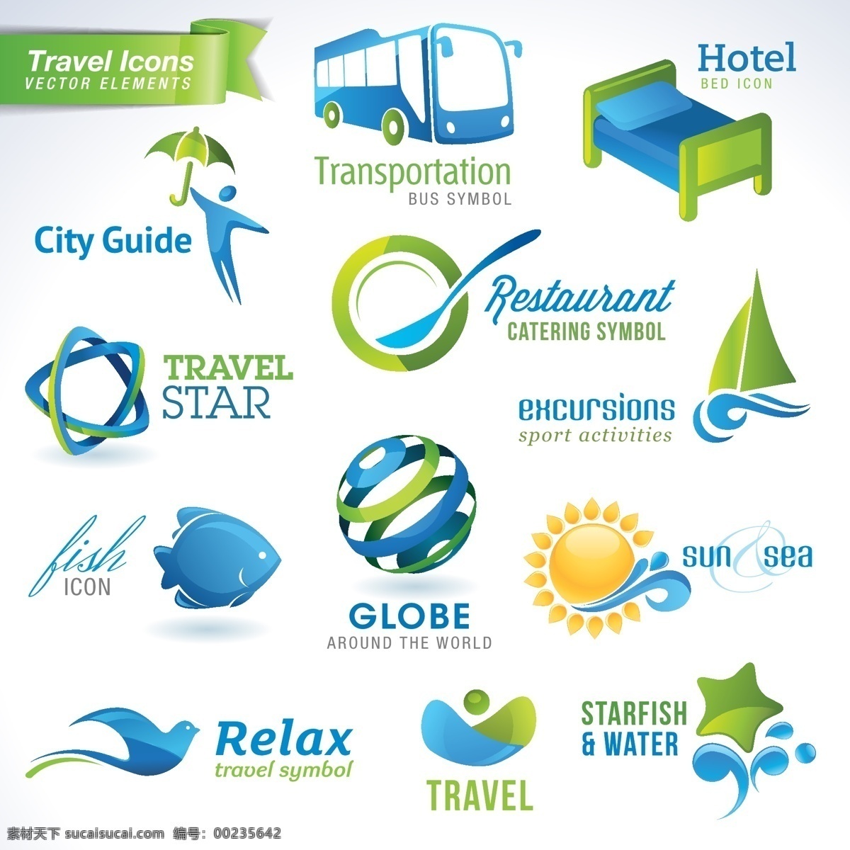 海滨 度假 主题 logo logo设计 商品标识 商标 公司标志 创意logo 行业标志 标志图标 矢量素材 白色