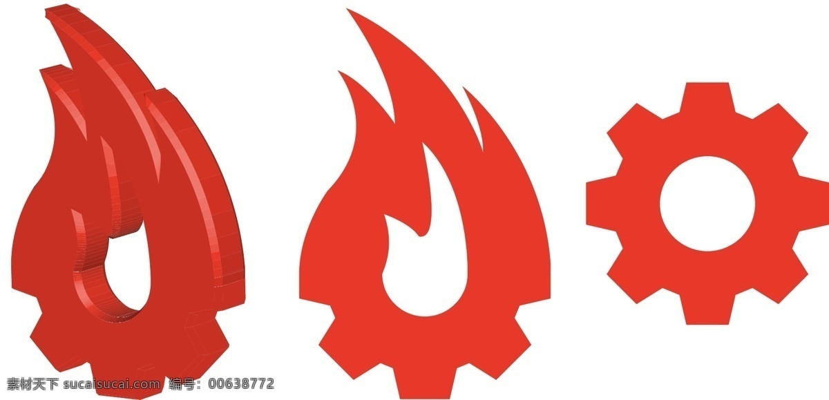 工业齿轮 logo1 工业 齿轮 logo 火红 颜色 发展