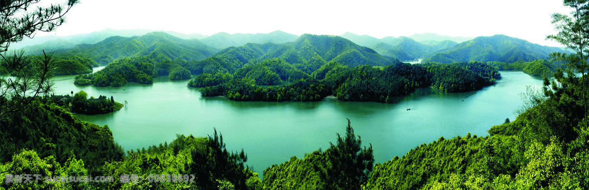 山清水秀 湖泊 山峰 树木 自然 山水风景 自然景观