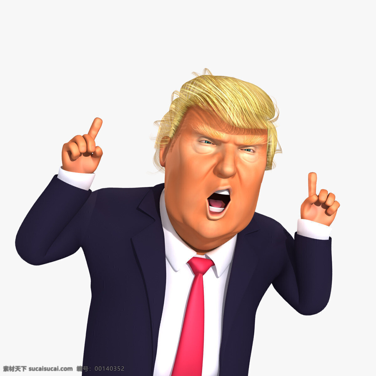 特朗普卡通 特朗普 卡通 美国总统 成功商人 搞怪 表情 卡通人物 政治人物 2d动漫卡通 动漫动画 动漫人物