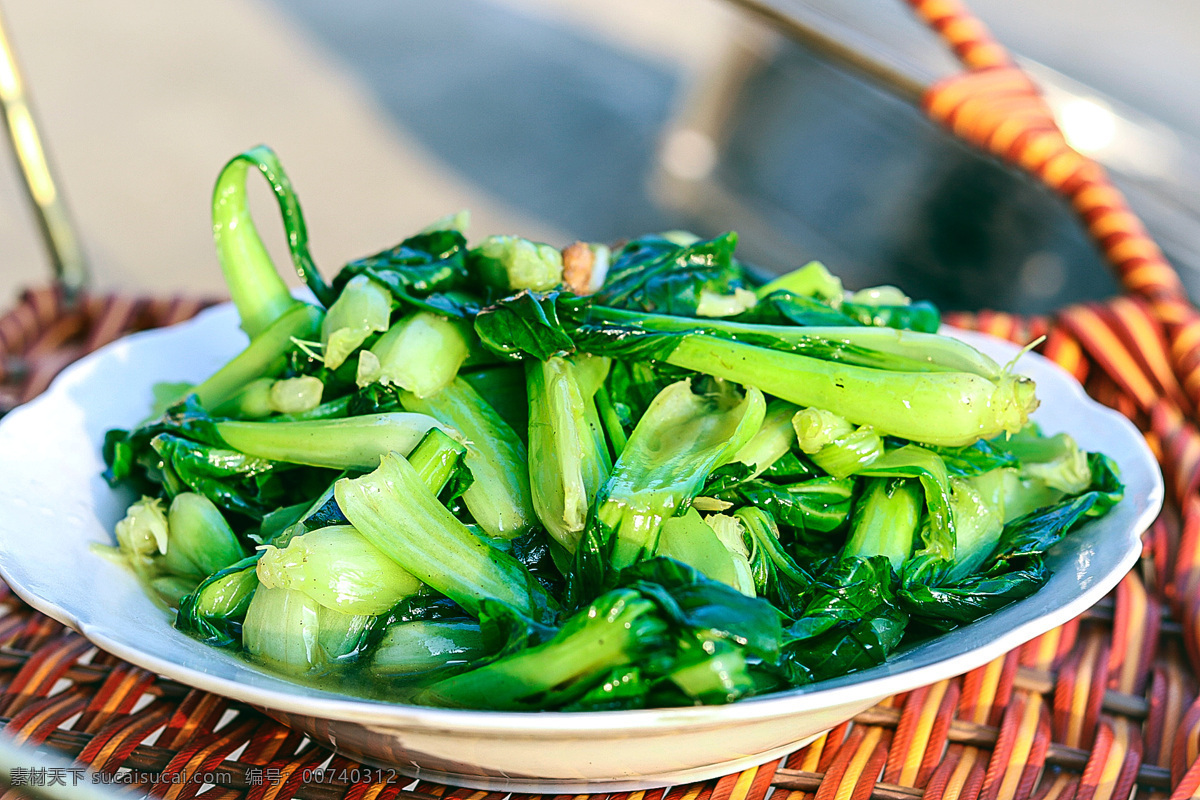 家乡小白菜 清炒白菜 小炒白菜 小炒上海青 农家小白菜 家乡菜 美食图片 餐饮美食 传统美食