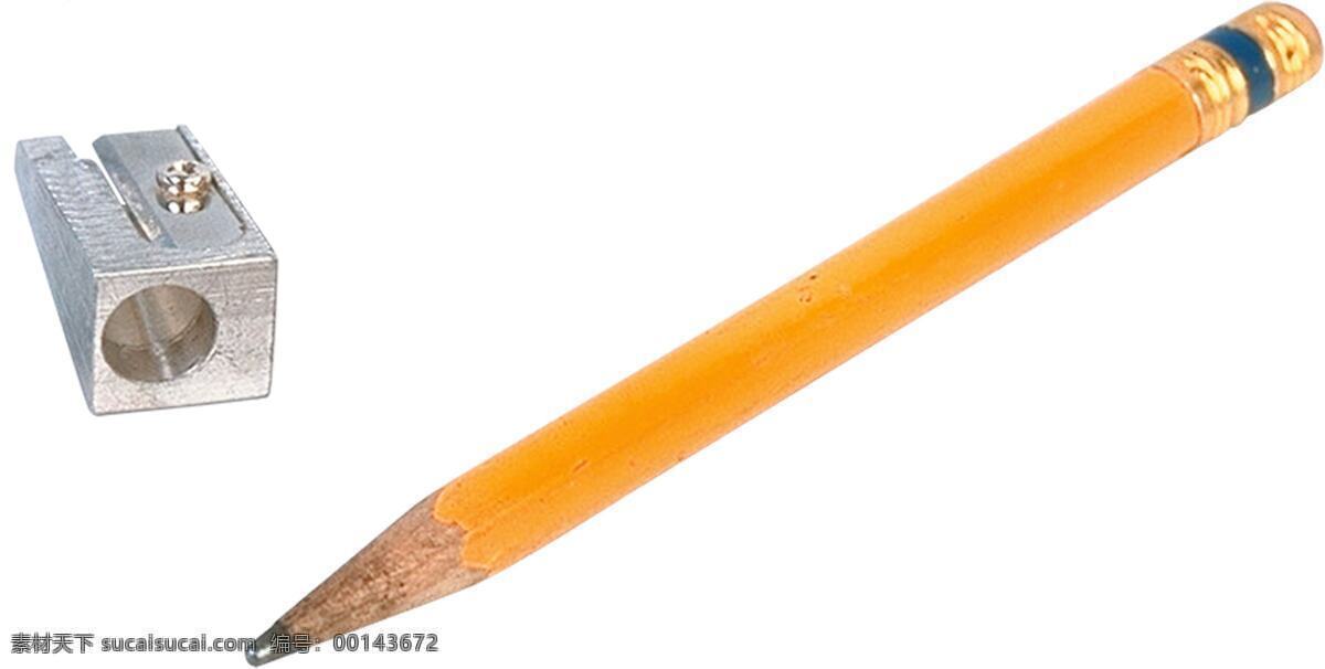 转 笔刀 黄色 铅笔 办公学习 学习教育 学习用品 转笔刀 生活百科