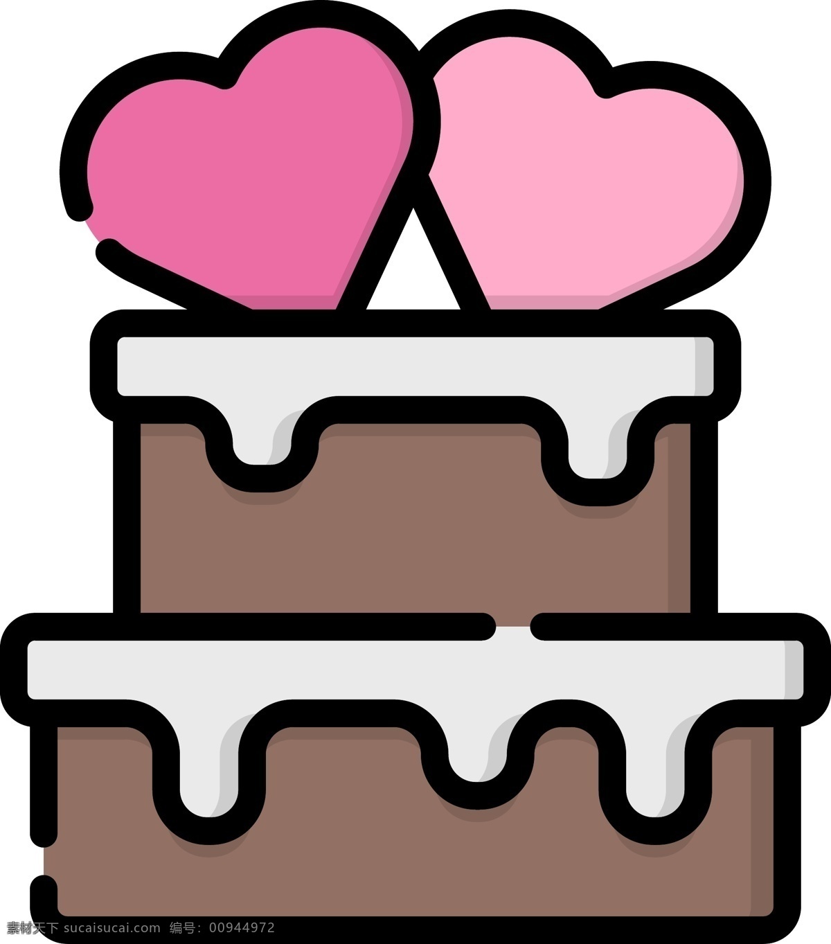 美味 甜品 甜食 生日蛋糕 mbe 风格 插画 mbe风格 装饰图标 卡通矢量图 免扣png 可爱的 ppt装饰