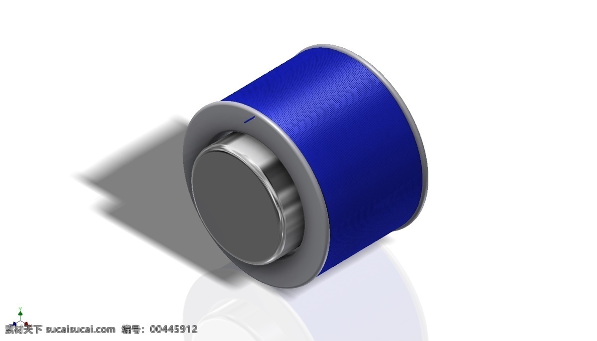 空芯 线圈 空芯线圈0 漆包线 钕 磁铁 3d模型素材 其他3d模型