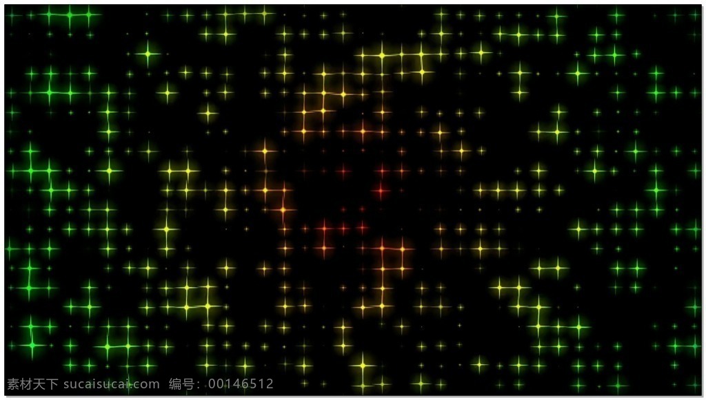绿色 梦幻 背景 视频 星空 昏暗 视频素材 动态视频素材