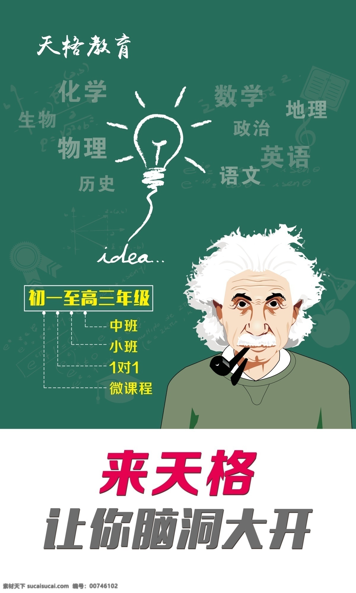 脑洞大开 爱因斯坦 矢量 教育 科目 脑洞 大开 白色