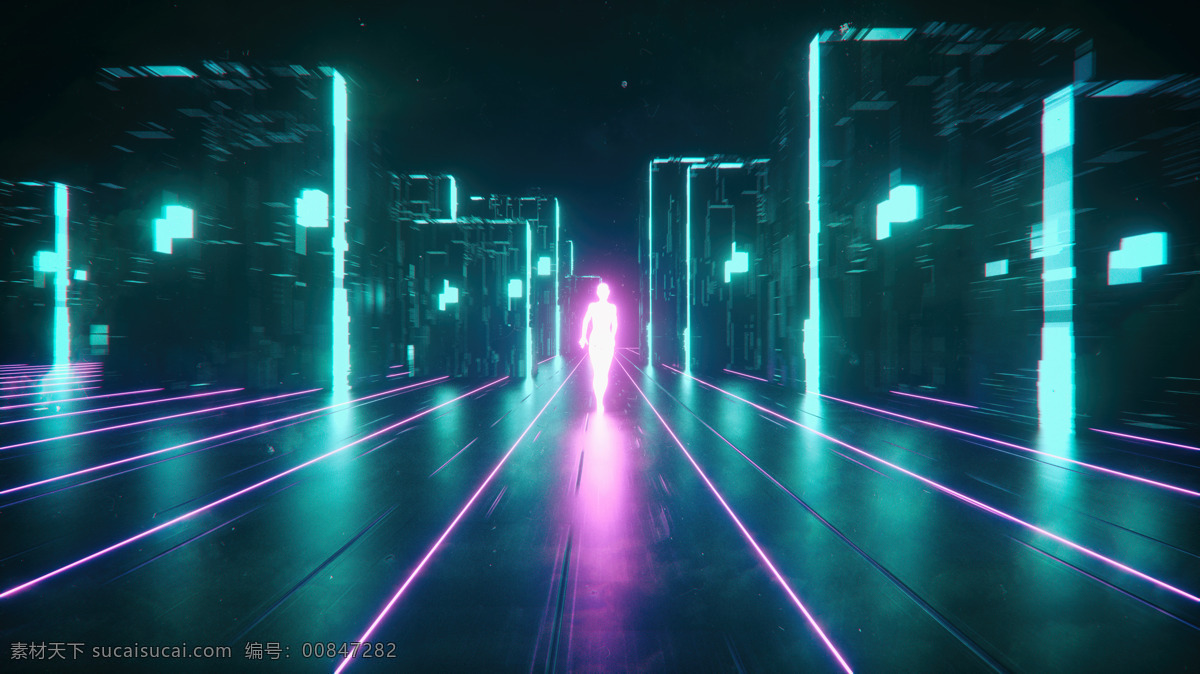 赛博朋克 朋克 霓虹灯 蒸汽波 cyberpunk 夜店 酒吧 ktv 背景 壁纸 剪影 炫酷 动漫动画 风景漫画