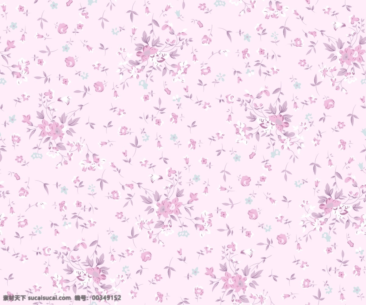 小花 花卉 手绘花 玫瑰 牡丹 月季 小碎花 碎花 底纹边框 背景底纹