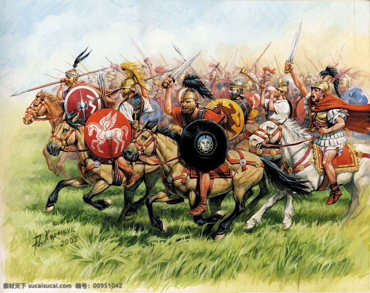古代战争 古罗马 绘画书法 军事 盔甲 骑士 文化艺术 古代 战争 设计素材 模板下载 骑兵 罗马军团 罗马帝国 冷兵器 甲胄 军事绘画
