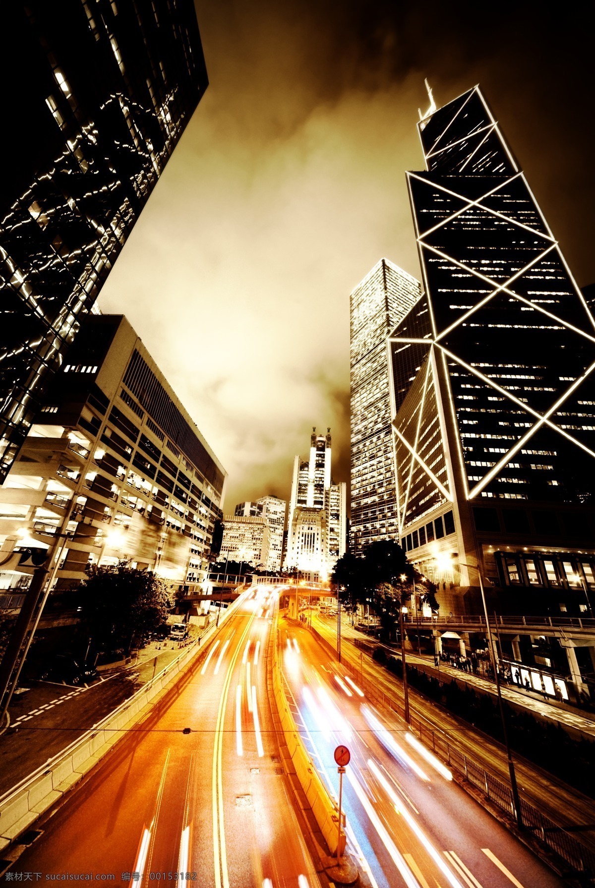 美丽 香港城 市 夜景 城市夜景 美丽城市风景 高楼大厦 繁华都市 城市风光 公路 马路 环境家居 黑色