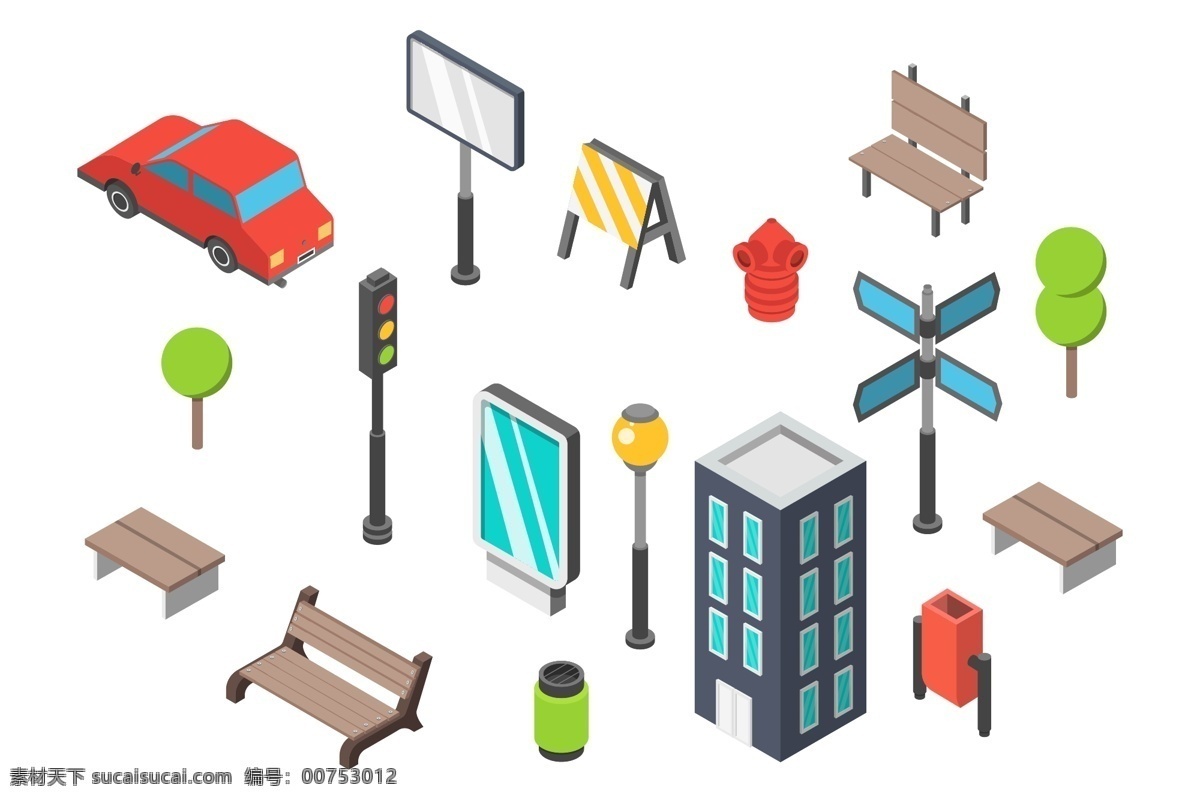 款 公共 设施 icon icon素材 凳子 路标 消防栓 信号灯 icon下载 公共设施 路障
