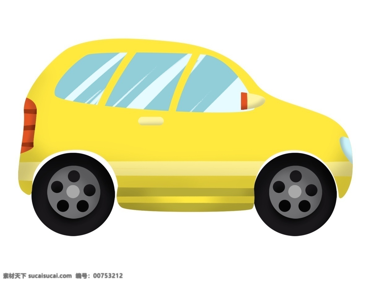 国庆 出行 自驾 汽车 国庆出行 自驾汽车 黄色的小汽车 蓝色玻璃窗 红色车灯 玩具汽车 租车 交通工具