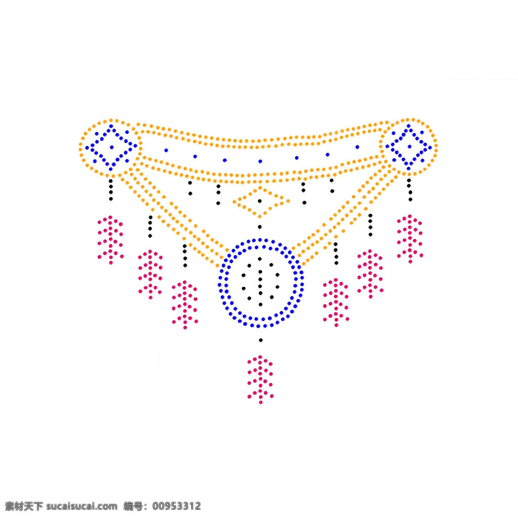 烫钻免费下载 抽象花纹 服装图案 花纹 烫钻 领边 面料图库 服装设计 图案花型